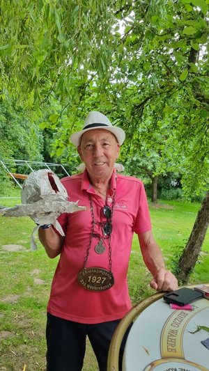 Ehrenkompaniekönig Dirk Nernheim