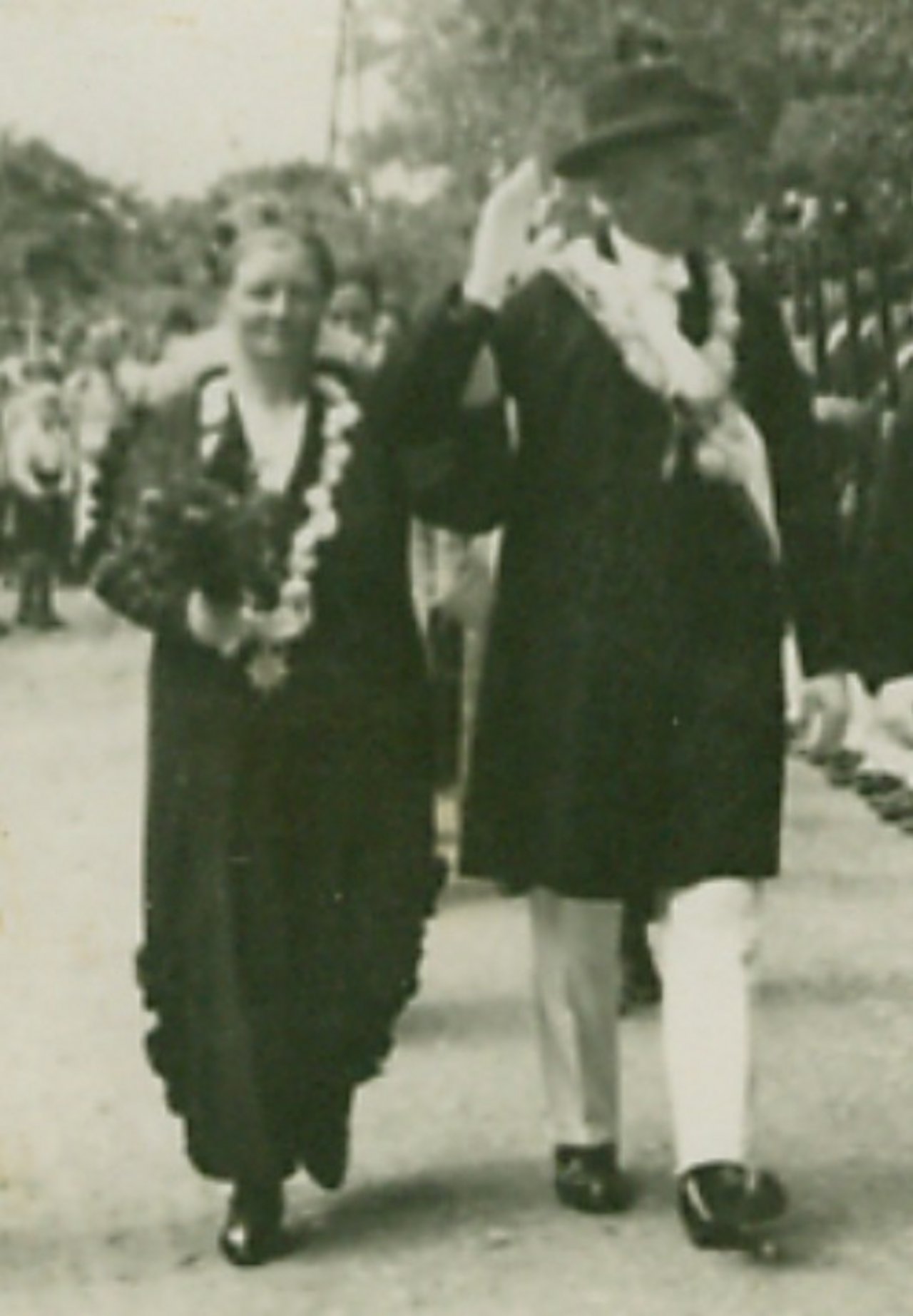 1933 - 1934 Franz und Ehefrau Erdmann