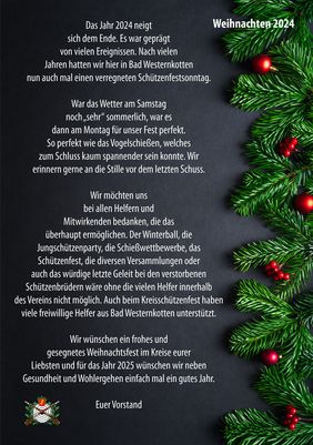 Weihnachten 2024